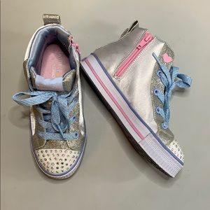 Skechers Twinkle Toes Lite Wonder Wingz High tops